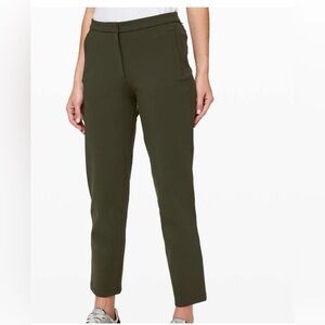 Lululemon travel Green Pants